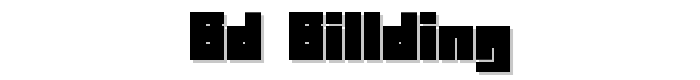 BD BillDing font